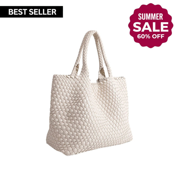 Woven Luxe Tote