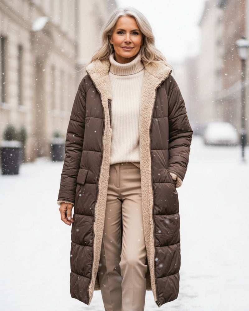 Nora Fleece-Lined Winter Coat