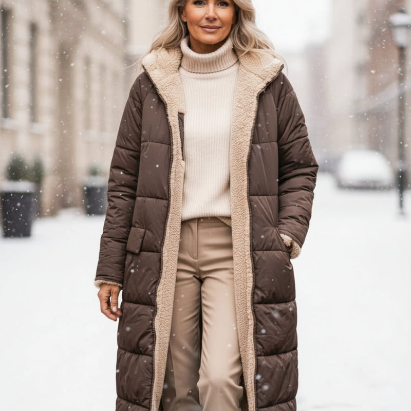Nora Fleece-Lined Winter Coat