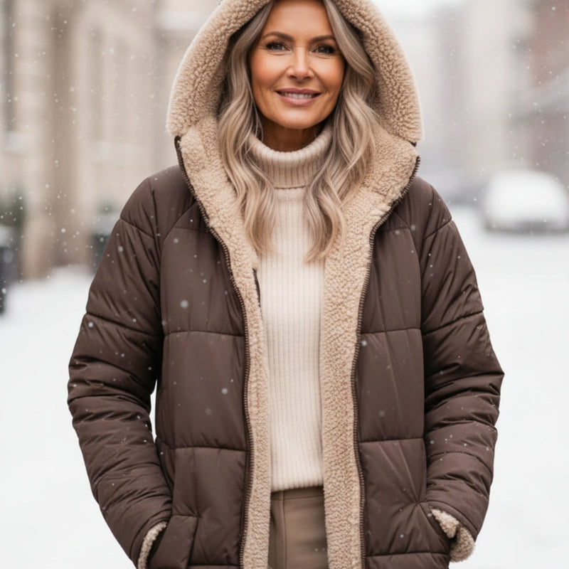 Nora Fleece-Lined Winter Coat
