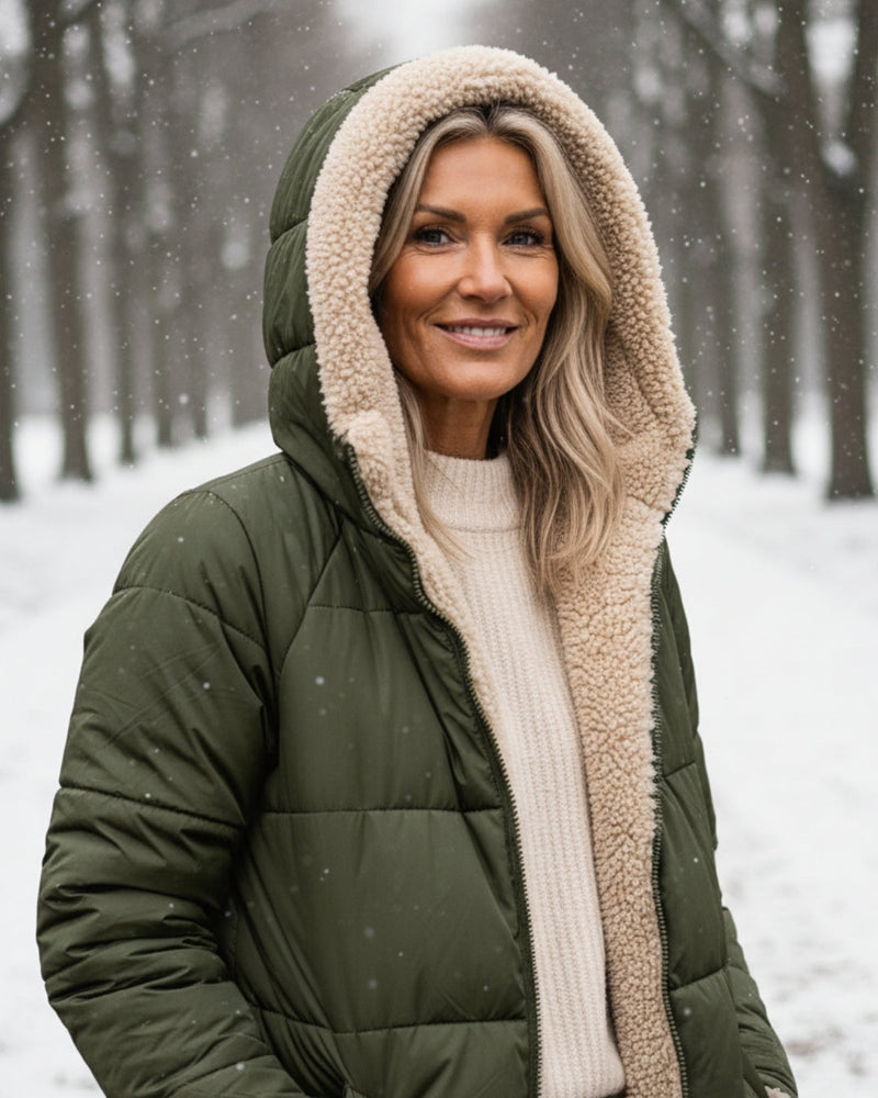 Nora Fleece-Lined Winter Coat