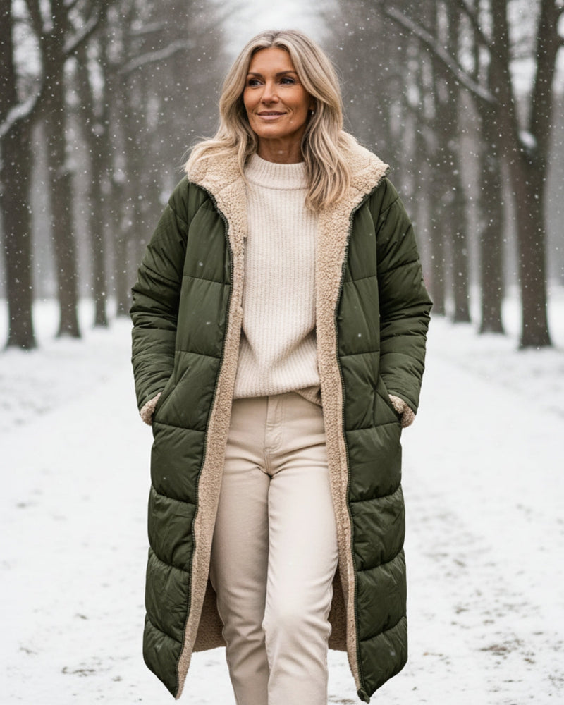Nora Fleece-Lined Winter Coat