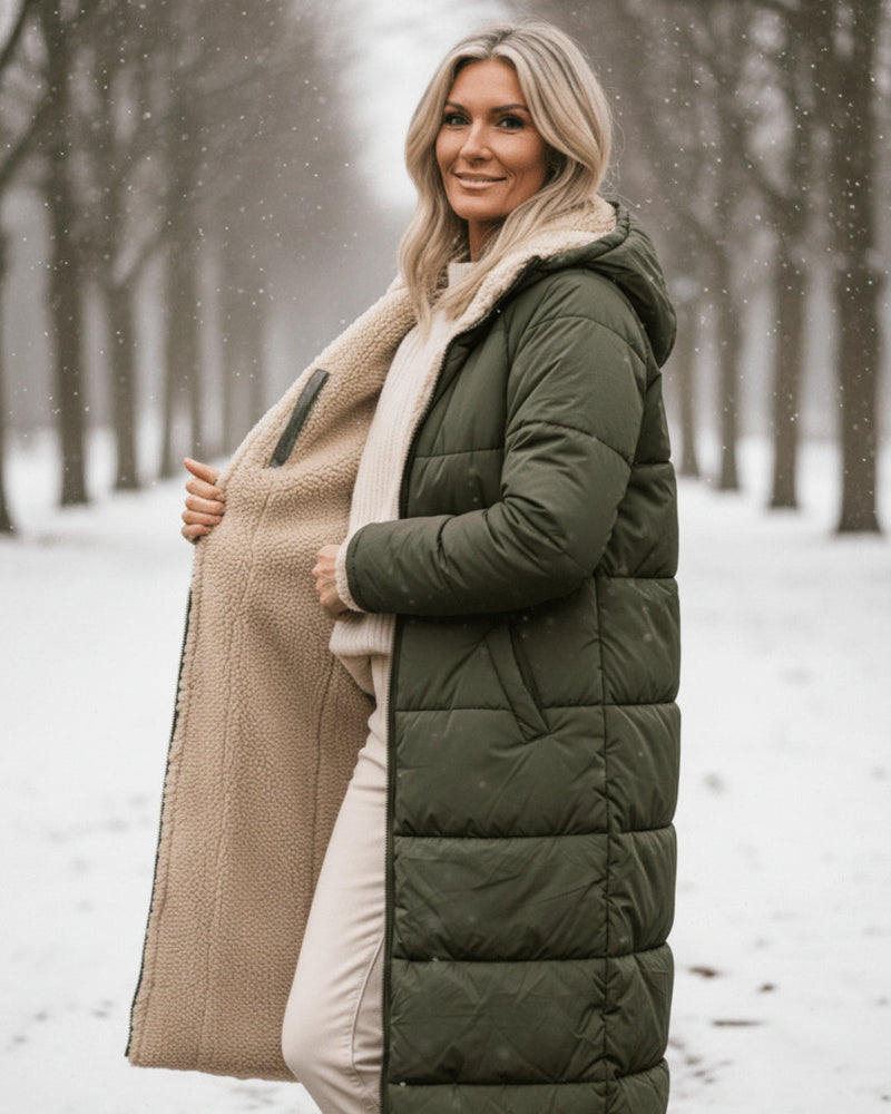 Nora Fleece-Lined Winter Coat