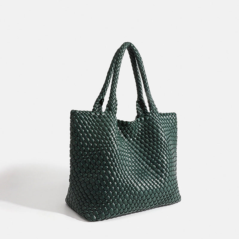Woven Luxe Tote