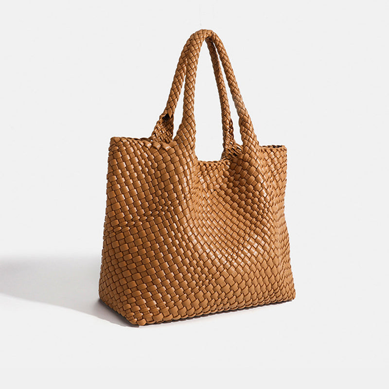 Woven Luxe Tote