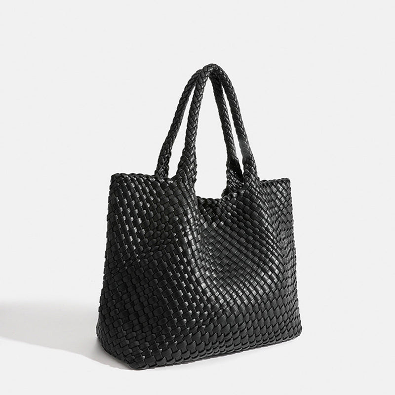 Woven Luxe Tote