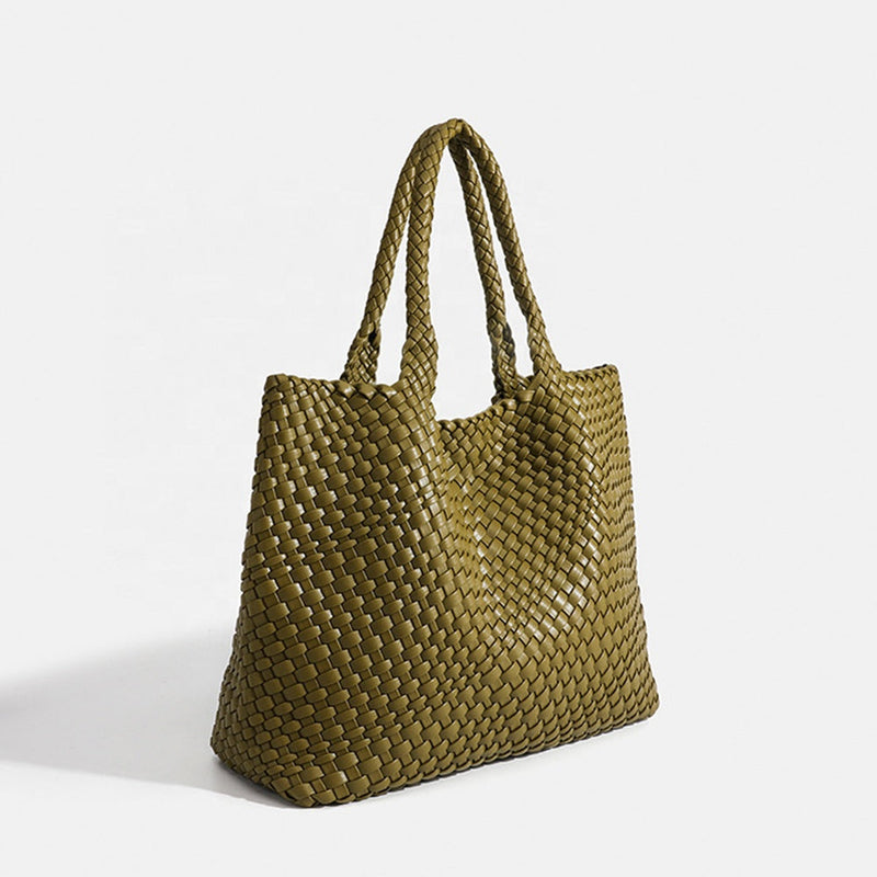 Woven Luxe Tote