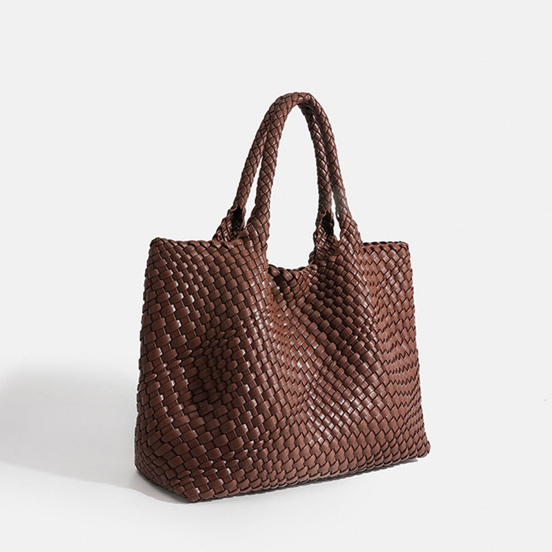 Woven Luxe Tote