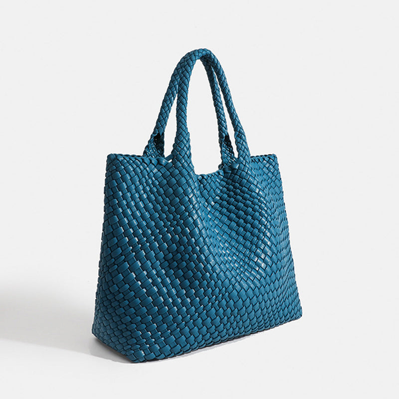 Woven Luxe Tote