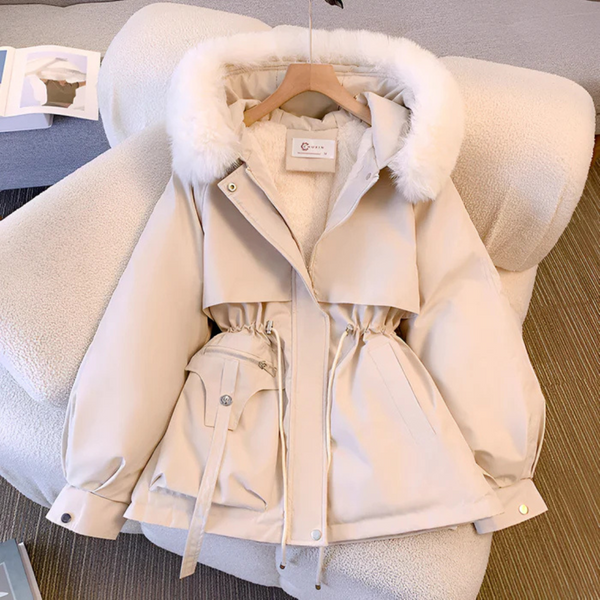 Elise Warm Hooded Coat