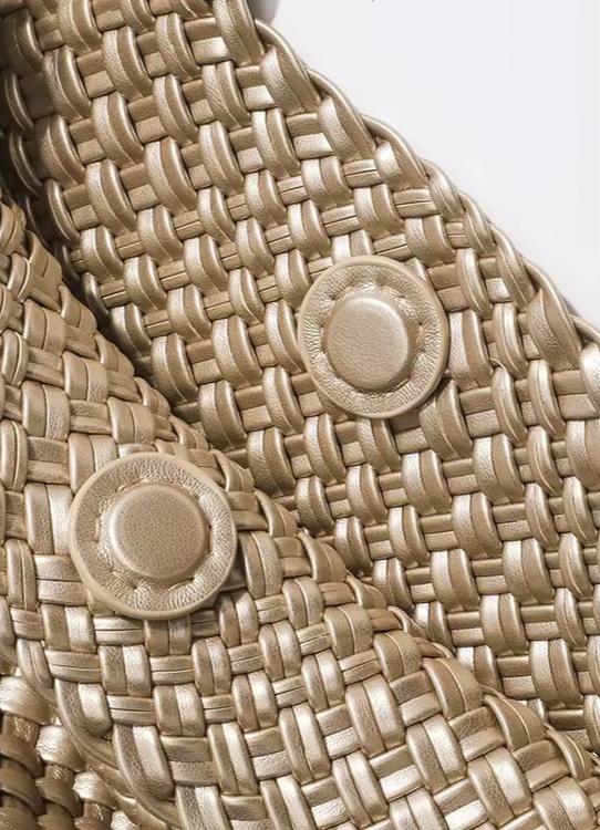 Woven Luxe Tote