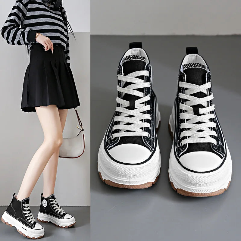 Odette | High-Top Platform Sneaker