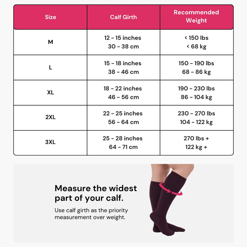Original Wide Compression Socks