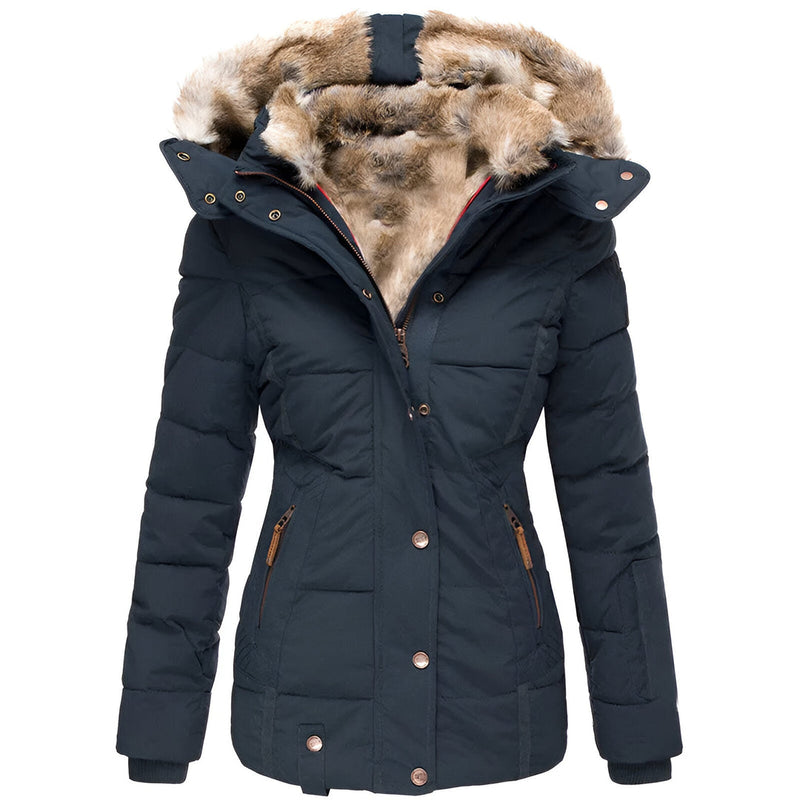 Avery Hooded Quilted Jacket
