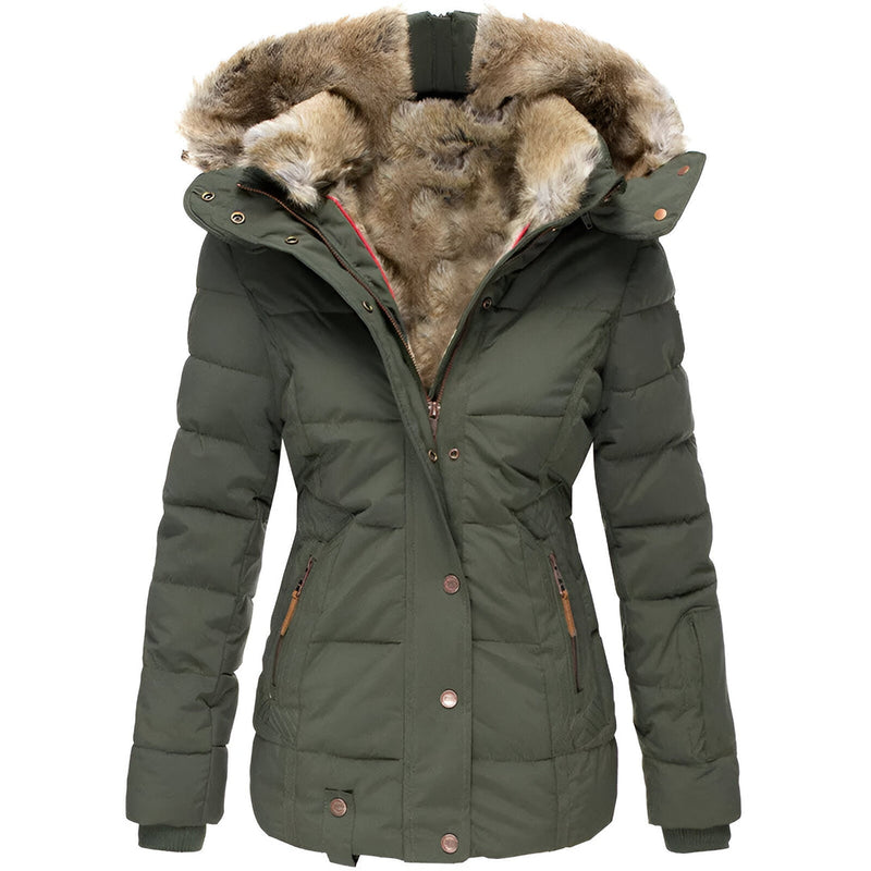 Avery Hooded Quilted Jacket