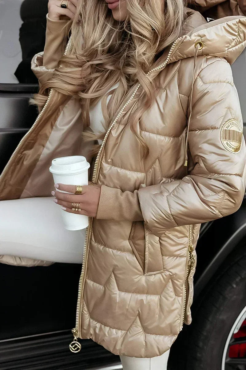 Elara Hooded Winter Coat
