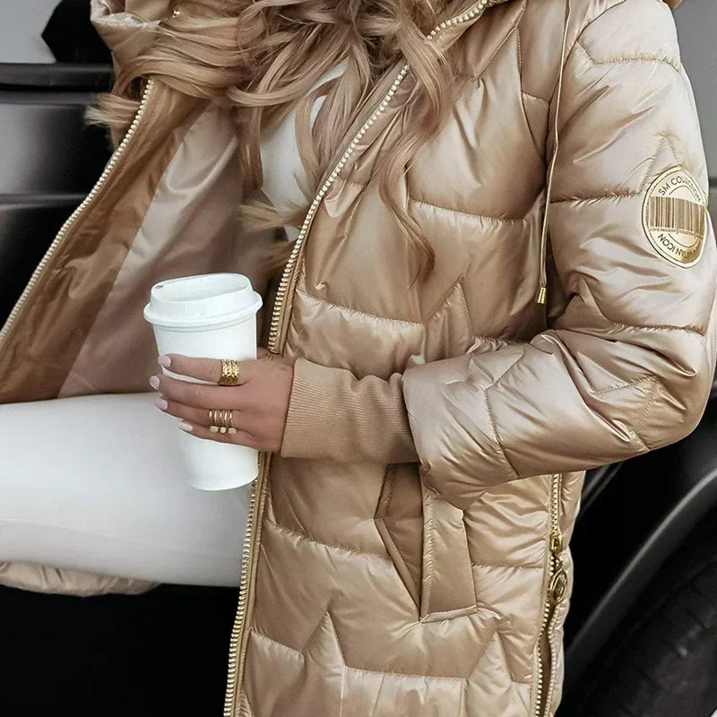 Elara Hooded Winter Coat