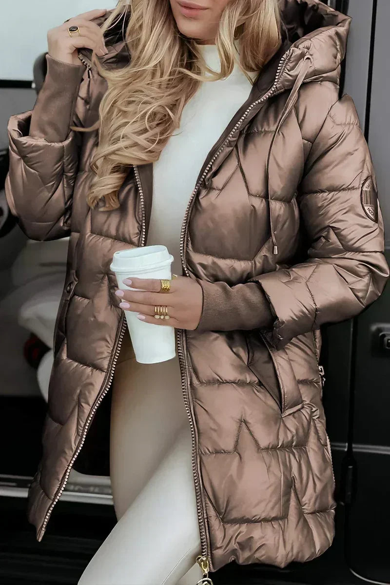Elara Hooded Winter Coat