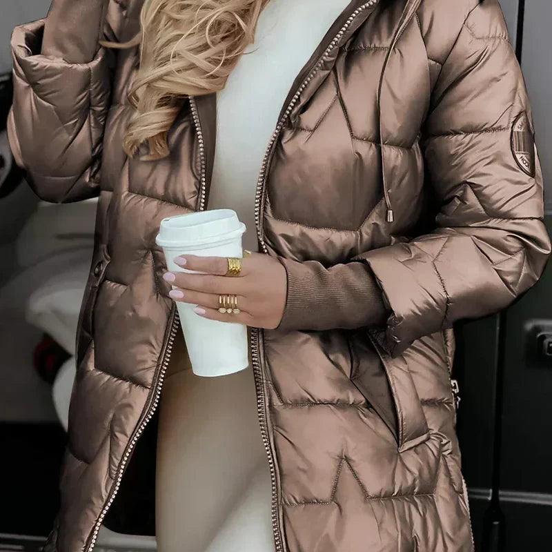 Elara Hooded Winter Coat