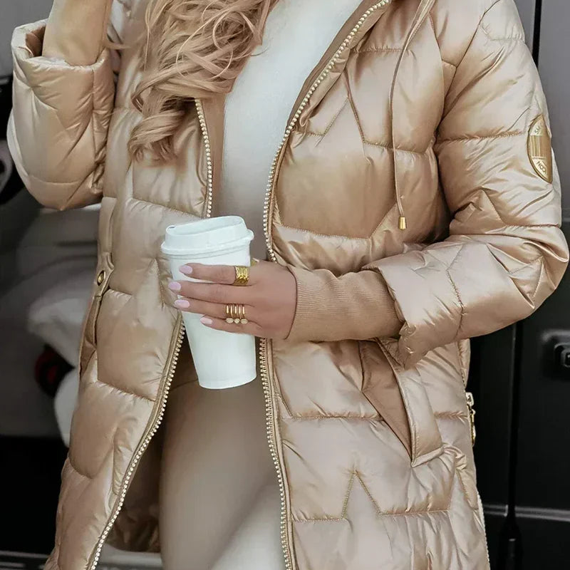 Elara Hooded Winter Coat