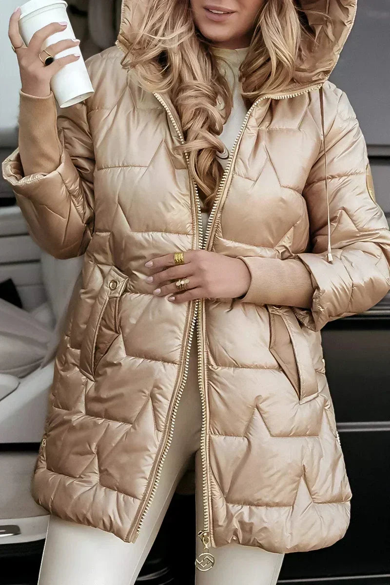 Elara Hooded Winter Coat