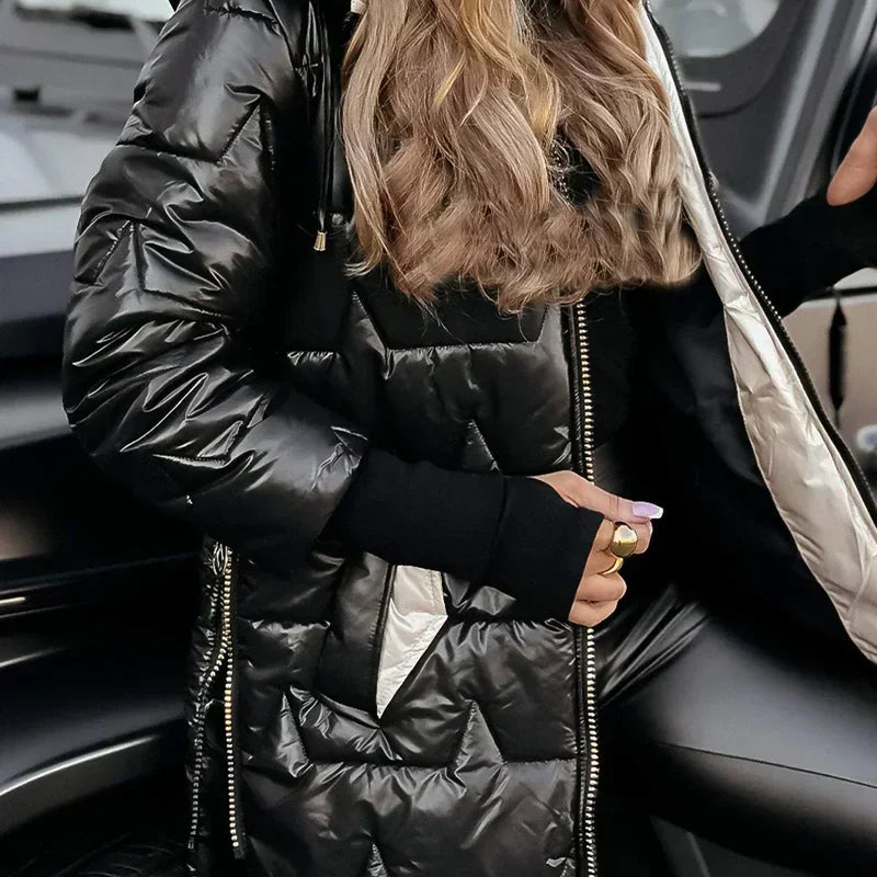 Elara Hooded Winter Coat