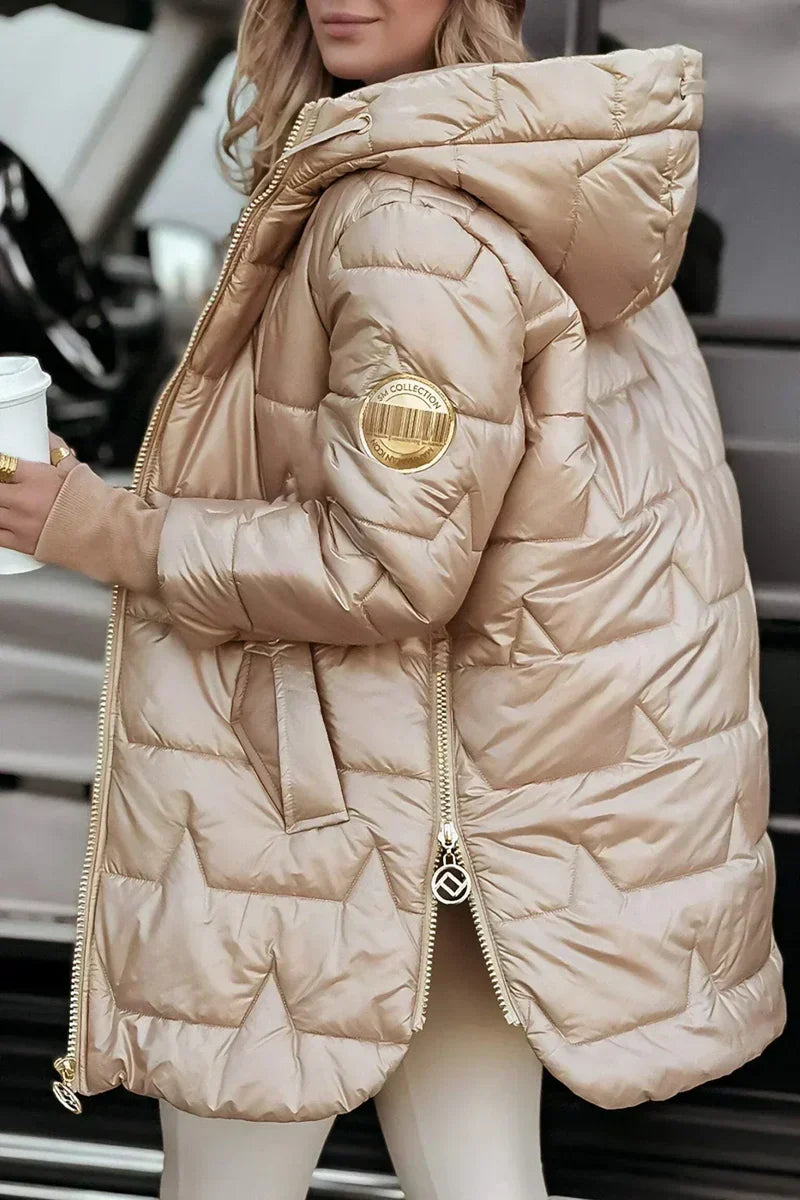 Elara Hooded Winter Coat